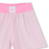 Ensemble polo et short enfant  – Élégance & Coton Biologique BOSS rose