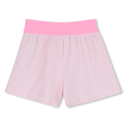 Ensemble polo et short enfant  – Élégance & Coton Biologique BOSS rose