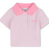 Ensemble polo et short enfant  – Élégance & Coton Biologique BOSS rose