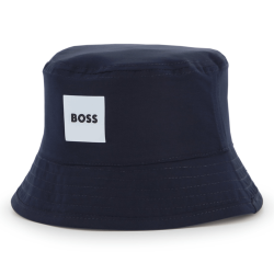 Chapeau bob réversible enfant  – Style Modulable & Tendance BOSS bleu