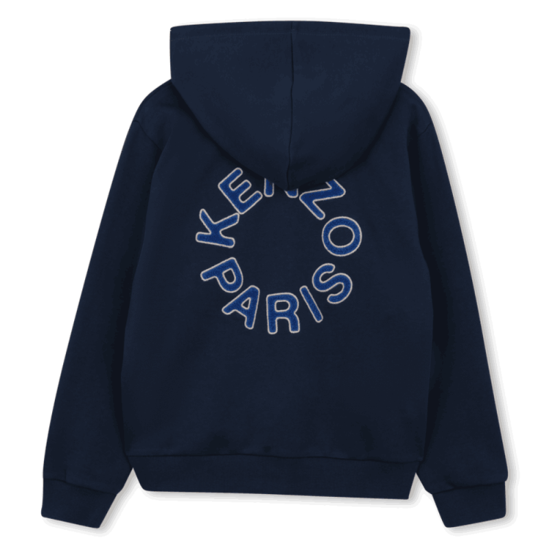 Sweat à capuche enfant  – Confort & Style Dynamique KENZO KIDS bleu