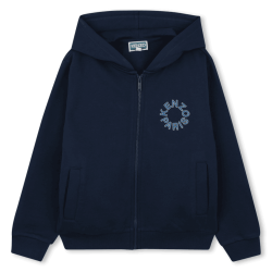 Sweat à capuche enfant  – Confort & Style Dynamique KENZO KIDS bleu