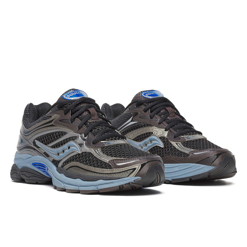 Baskets Saucony ProGrid Omni 9 OG noires et bleues