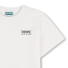 TEE-SHIRT MANCHES COURTES ENFANT – CONFORT & STYLE BIO KENZO KIDS  blanc