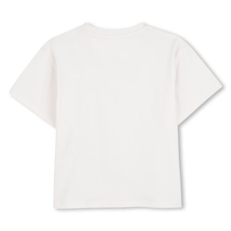 TEE-SHIRT MANCHES COURTES ENFANT – CONFORT & STYLE BIO KENZO KIDS  blanc