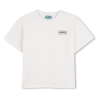 TEE-SHIRT MANCHES COURTES ENFANT – CONFORT & STYLE BIO KENZO KIDS  blanc