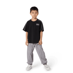 TEE-SHIRT MANCHES COURTES  ENFANT – CONFORT & STYLE LUDIQUE   KENZO KIDS  noir