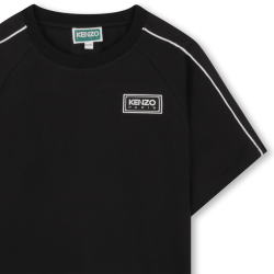 TEE-SHIRT MANCHES COURTES  ENFANT – CONFORT & STYLE LUDIQUE   KENZO KIDS  noir