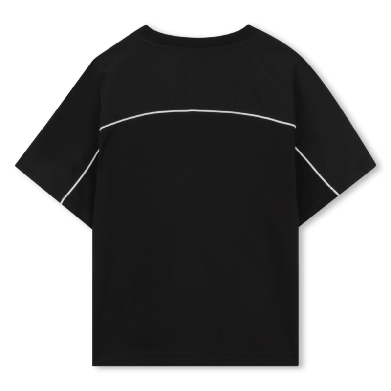 TEE-SHIRT MANCHES COURTES  ENFANT – CONFORT & STYLE LUDIQUE   KENZO KIDS  noir