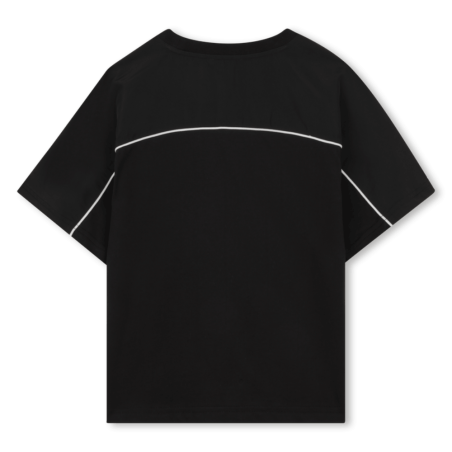 TEE-SHIRT MANCHES COURTES  ENFANT – CONFORT & STYLE LUDIQUE   KENZO KIDS  noir