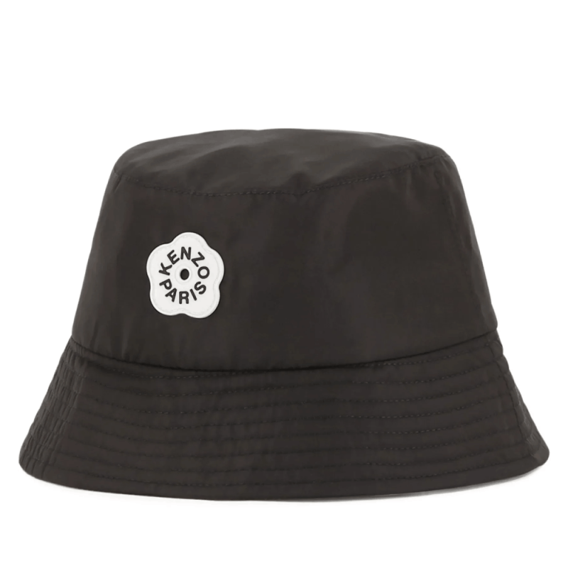 Chapeau BOB BOKE FLOWER  – STYLE ICONIQUE & MODERNE KENZO KIDS noir