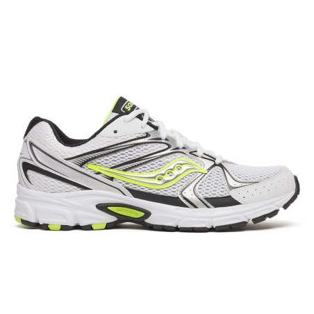 Baskets SAUCONY Ride Millennium blanches et jaunes