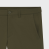 Pantalon Slim Homme en tissu stretch déperlant T_Commuter-Slim HUGO vert