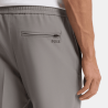 Pantalon Tapered en tissu stretch déperlant Homme T_Flex HUGO BOSS Gris