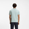 T-shirt Regular  en coton stretch avec logo contrastant  TEE HUGO BOSS bleu clair