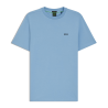 T-shirt Regular  en coton stretch avec logo contrastant  TEE HUGO BOSS bleu clair