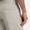 Chino Tapered coupe droite en tissu stretch Chino_ST_DS HUGO BOSS gris clair