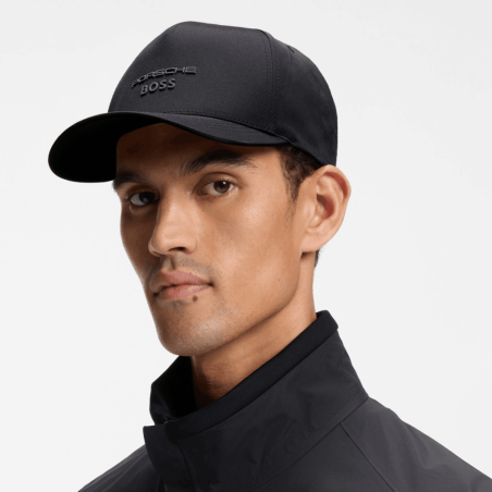 Casquette en serge Porsche x BOSS avec un logo détaillé Poulin_PS Spirit70  – HUGO  BOSS noir