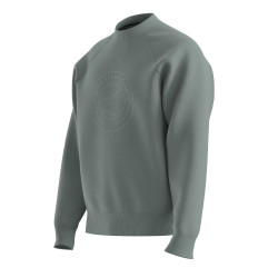 Pull col rond en tissu piqué respirant Sw_Join_Salbo BOSS vert