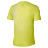 T-Shirt CORE GRAPHIC SHORT SLEEVE TEE -Technologie DryLite & Détails Réfléchissants Mizuno jaune