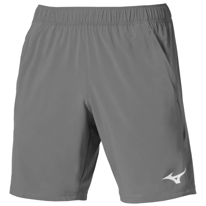 Short de tennis Flex 8 -Léger, Stretch & DryLite Mizuno gris