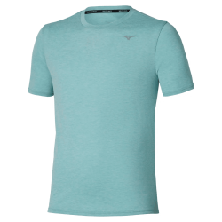 T-Shirt IMPULSE CORE TEE -Liberté de Mouvement & Séchage Rapide Mizuno Turquoise
