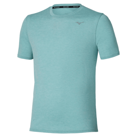 T-Shirt IMPULSE CORE TEE -Liberté de Mouvement & Séchage Rapide Mizuno Turquoise