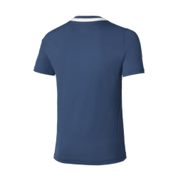 T-Shirt TENNIS TEE -DynamotionFit & Tissu Technique Mizuno bleu