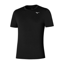 T-SHIRT Homme IMPULSE CORE - Léger et Respirant MIZUNO noir