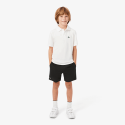Short Sport Taffetas Diamanté  Léger et Confortable -Lacoste noir