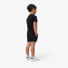 Short Sport  en Taffetas Diamanté Léger avec Taille Élastique et Poches Latérales -Lacoste noir