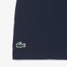 Short Sport  en Taffetas Diamanté Léger avec Taille Élastique et Poches Latérales -Lacoste bleu nuit