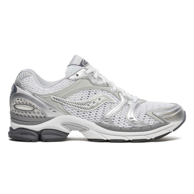 Baskets Blanches et Argentées Saucony PROGRID TRIUMPH 4