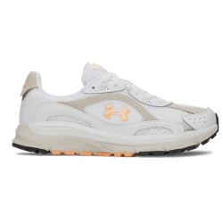 Baskets Under Armour Tech Runner Blanches et Roses