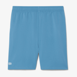 Short Enfant Diamond Taffeta – Léger, Respirant et Hydrofuge -Lacoste bleu clair