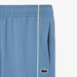 Short Enfant Diamond Taffeta – Léger, Respirant et Hydrofuge -Lacoste bleu clair