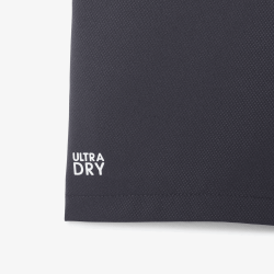 Short de sport garçon  en taffetas léger avec taille élastique et poches-Lacoste gris