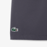 Short de sport garçon  en taffetas léger avec taille élastique et poches-Lacoste gris