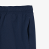 Short de sport garçon  en taffetas léger avec taille élastique et poches-Lacoste bleu nuit