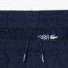 Short de sport garçon  en taffetas léger avec taille élastique et poches-Lacoste bleu nuit
