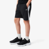 Short sportif Color Block Diamond Taffeta résistant à l’eau avec taille élastique -Lacoste noir