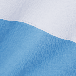 T-shirt en coton colorblock confortable, respirant et stylé -Lacoste  bleu/blanc