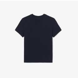 T-shirt en coton colorblock confortable, respirant et stylé -Lacoste  noir