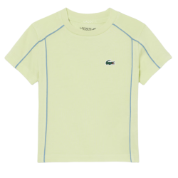 T-shirt Sport  Ultra Dry pour Enfant  avec Imprimé Crocodile au Dos -Lacoste  vert