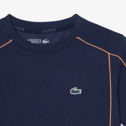 T-shirt Sport  Ultra Dry pour Enfant  avec Imprimé Crocodile au Dos -Lacoste  bleu nuit