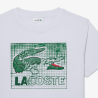 T-shirt Lacoste Garçon Coton Bio Imprimé Graphique | dmsports