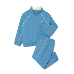 Ensemble de survêtement taffetas diamanté léger, résistant et déperlant -Lacoste bleu clair