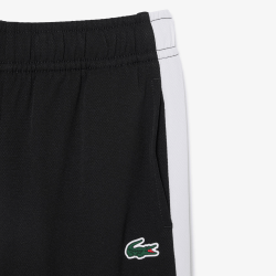 Ensemble de survêtement taffetas diamanté Veste & Pantalon Style Sportswear -Lacoste noir