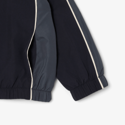 Ensemble de survêtement  Enfant Colorblock Veste Zippée & Pantalon Effilé -Lacoste noir