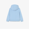 Sweatshirt à capuche mixte molleton enfant avec poche LACOSTE bleu
